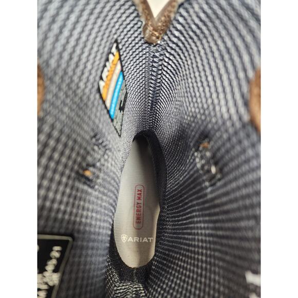 Ariat Men\'s Turbo Moc Waterproof EH Carbon Toe Work Boot 10040396 Size 11EE